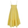 V-NECK MIDI DRESS