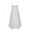 V-NECK MIDI DRESS