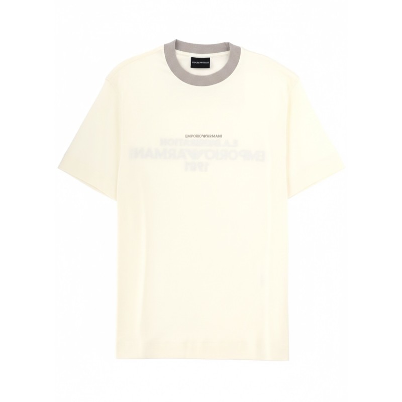 T-SHIRT WITH LOGO AND EMBROIDERY
