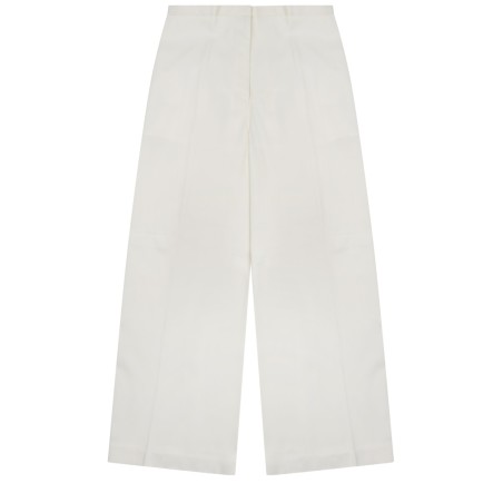 PANTALONE IN TWILL DI VISCOSA