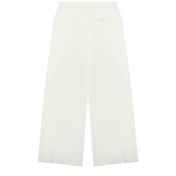 PANTALONE IN TWILL DI VISCOSA