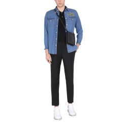 SHIRT WITH EMBROIDERED LOGO
