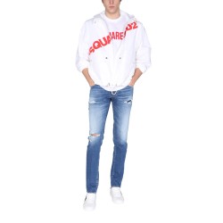JACKET WITH LOGO PRINT