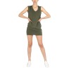 MINI ROUND NECKLINE DRESS