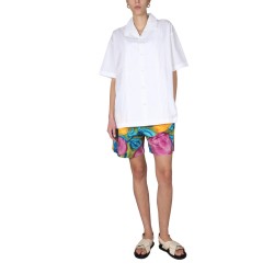 MULTICOLOR PRINT BERMUDA