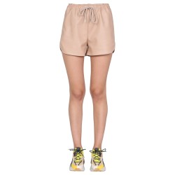 FAUX LEATHER SHORTS