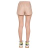 FAUX LEATHER SHORTS