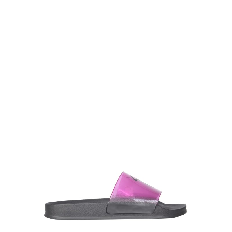 SLIDE SANDALS WITH LOGO