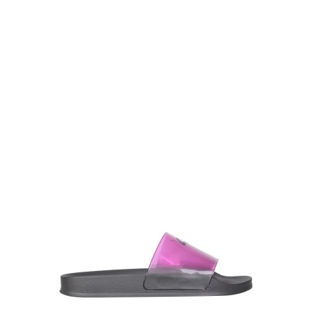 SLIDE SANDALS WITH LOGO