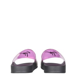 SLIDE SANDALS WITH LOGO