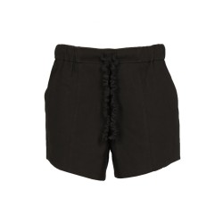 SHORTS WITH RUFFLED ELASTIC