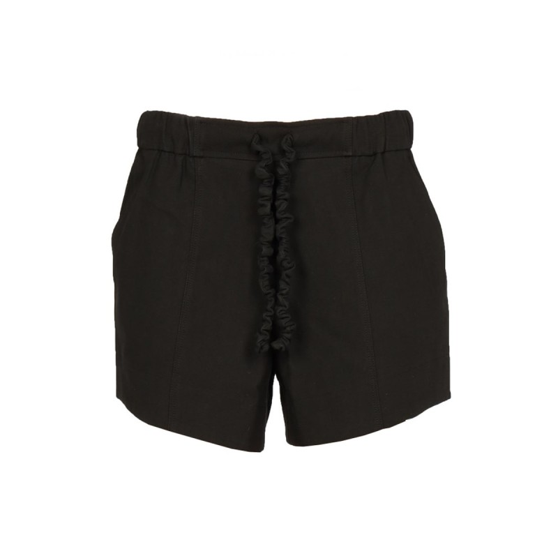 SHORTS WITH RUFFLED ELASTIC