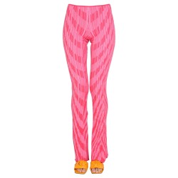 STRIPED PATTERN PANTS