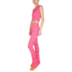 STRIPED PATTERN PANTS