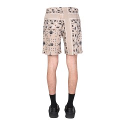 PAISLEY PATTERN BERMUDA