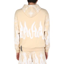 SWEATSHIRT WITH PAISLEY PATTERN