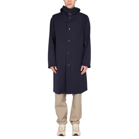 HOODED TRENCH COAT