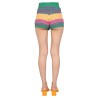 STRIPE PATTERN SHORTS
