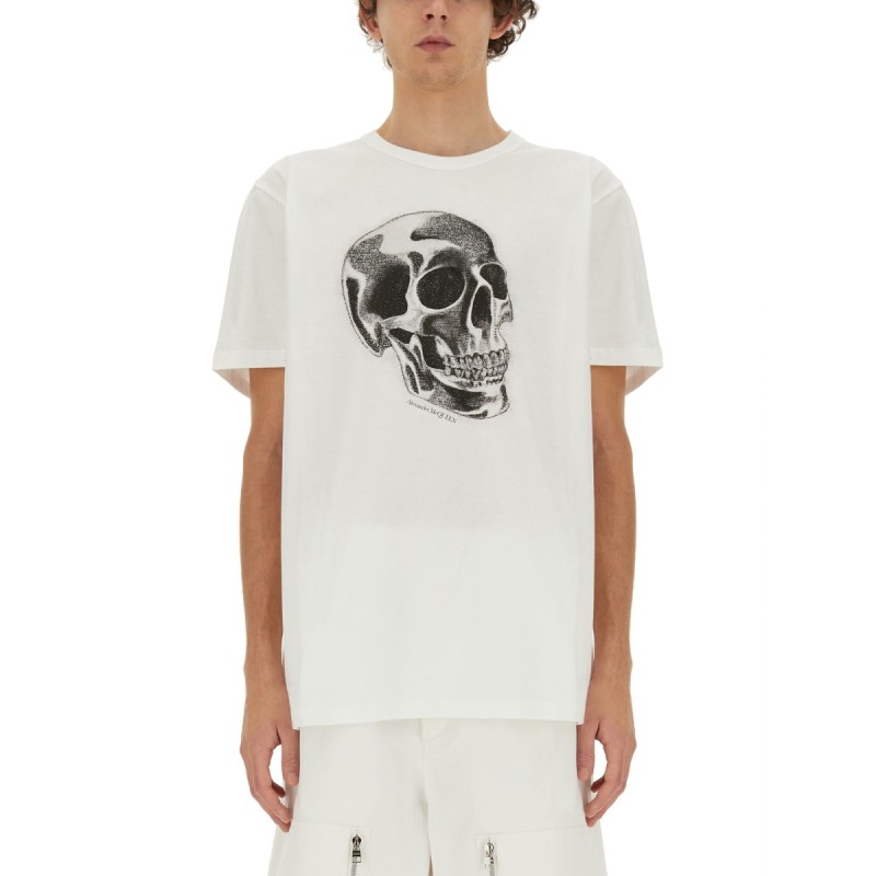 SKULL PRINT T-SHIRT