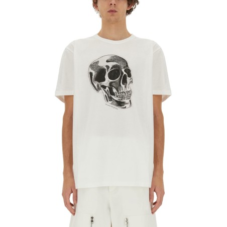 SKULL PRINT T-SHIRT