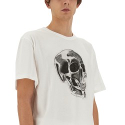 SKULL PRINT T-SHIRT