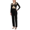 DRAPED BODYSUIT