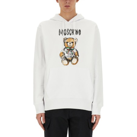TEDDY PRINT SWEATSHIRT