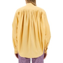 COTTON POPLIN BLOUSE