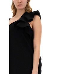 DRESS WITH RUFFLES