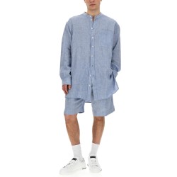 SHIRT WITH MANDARIN COLLAR