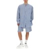 SHIRT WITH MANDARIN COLLAR