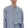 SHIRT WITH MANDARIN COLLAR