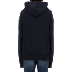 SWEATSHIRT WITH NAVY PRINT