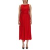 DRESS WITH DRAPE