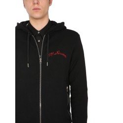 HOODED SWEATSHIRT WITH ZIP
