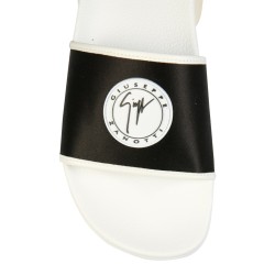 RUBBER SLIDE SANDALS