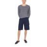 COTTON CANVAS BERMUDA