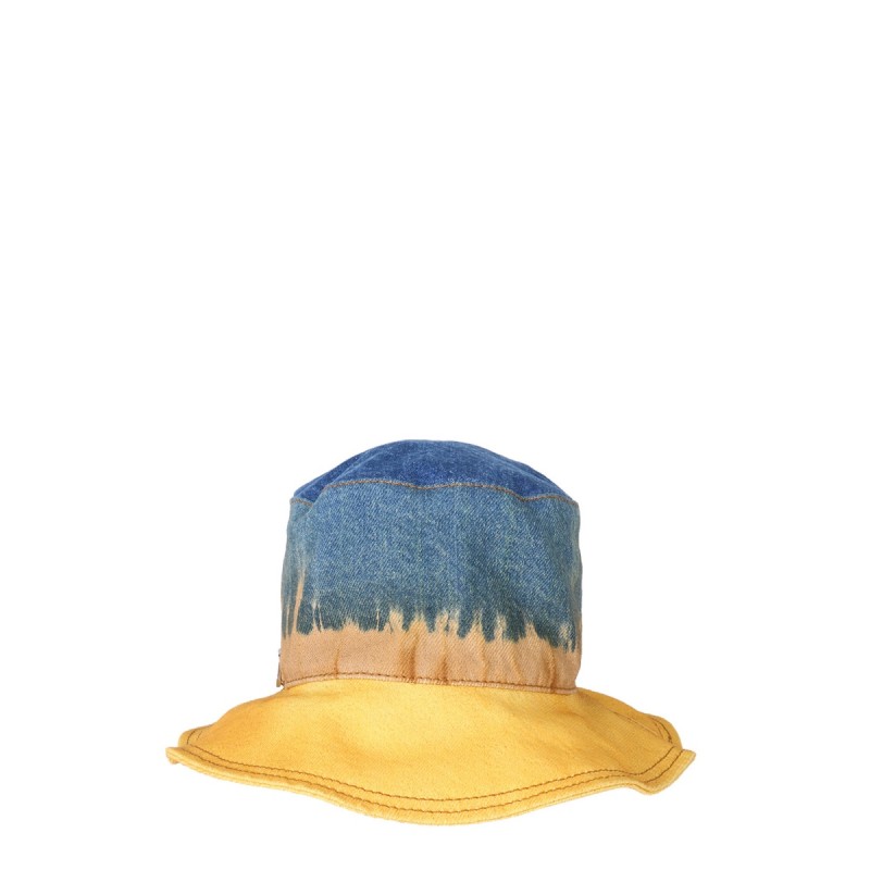 BUCKET HAT WITH TIE DYE PRINT