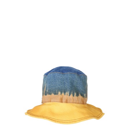 BUCKET HAT WITH TIE DYE PRINT