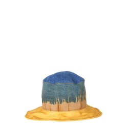 BUCKET HAT WITH TIE DYE PRINT