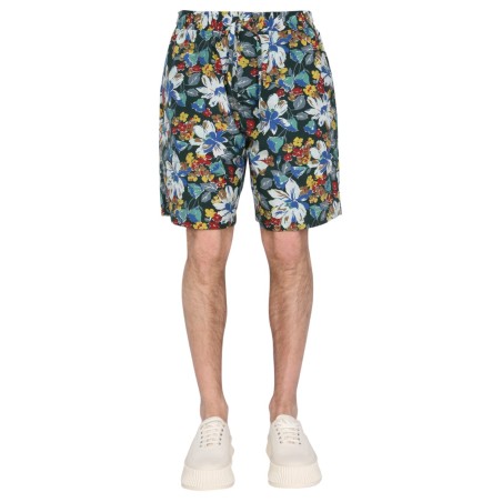BERMUDA WITH FLORAL PRINT