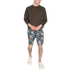BERMUDA WITH FLORAL PRINT