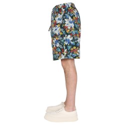 BERMUDA WITH FLORAL PRINT