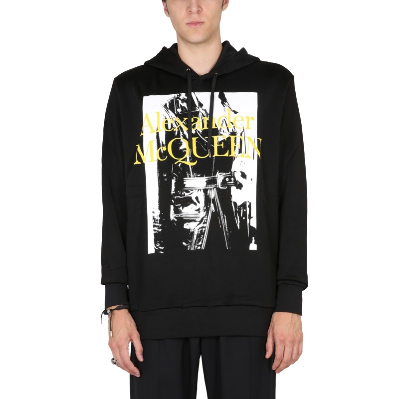 SWEATSHIRT WITH ATELIER PRINT