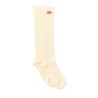 HIGH SOCKS WITH LOGO PATCH