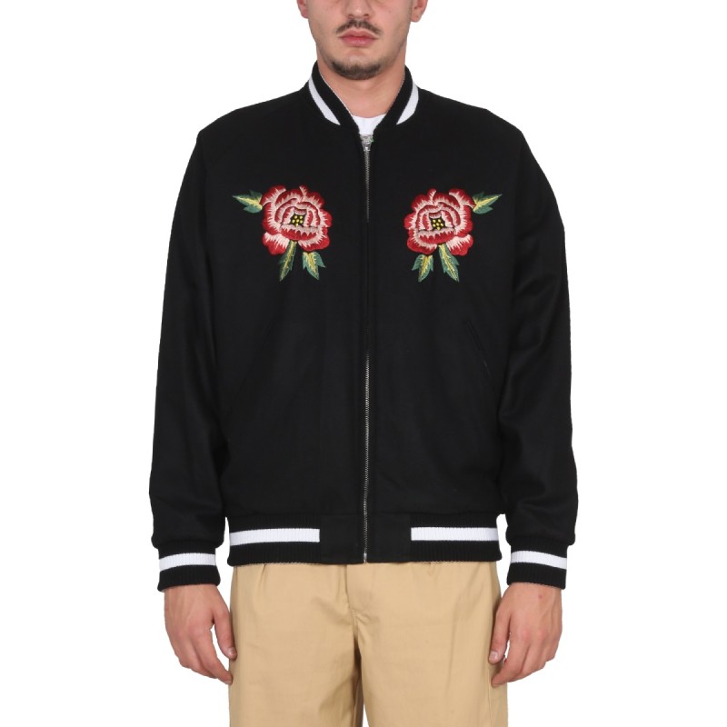 DOUBLE FACE BOMBER JACKET "FRANCE JAPAN"