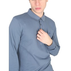 POLO WITH LOGO PATCH