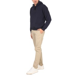 SWEATSHIRT WITH LOGO AND HOOD