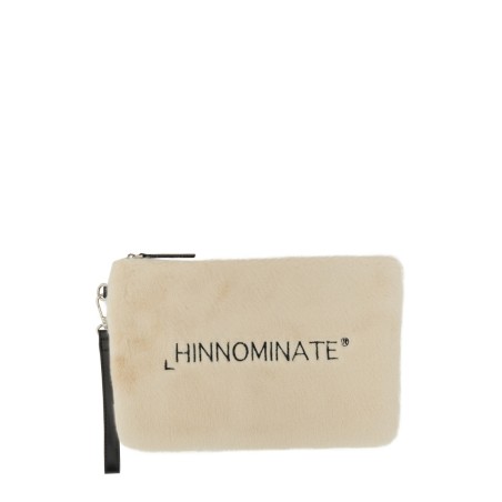 CLUTCH BAG WITH LOGO