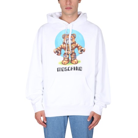TEDDY PRINT SWEATSHIRT